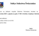 Zebranie wiejskie Sołectwa Świerznica - 26.09.2025 r