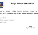 Zebranie wiejskie Sołectwa Drewnica - 14.03.2025 r.