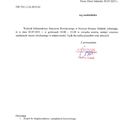 Komunikat o tymczasowym zamknięciu mostu w Tujsku