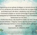 Zaproszenie do udziału w konkursie
