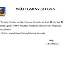 Zebranie wiejskie Sołectwo Stegienka