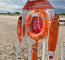 Stojaki Życia na plażach Gminy Stegna
